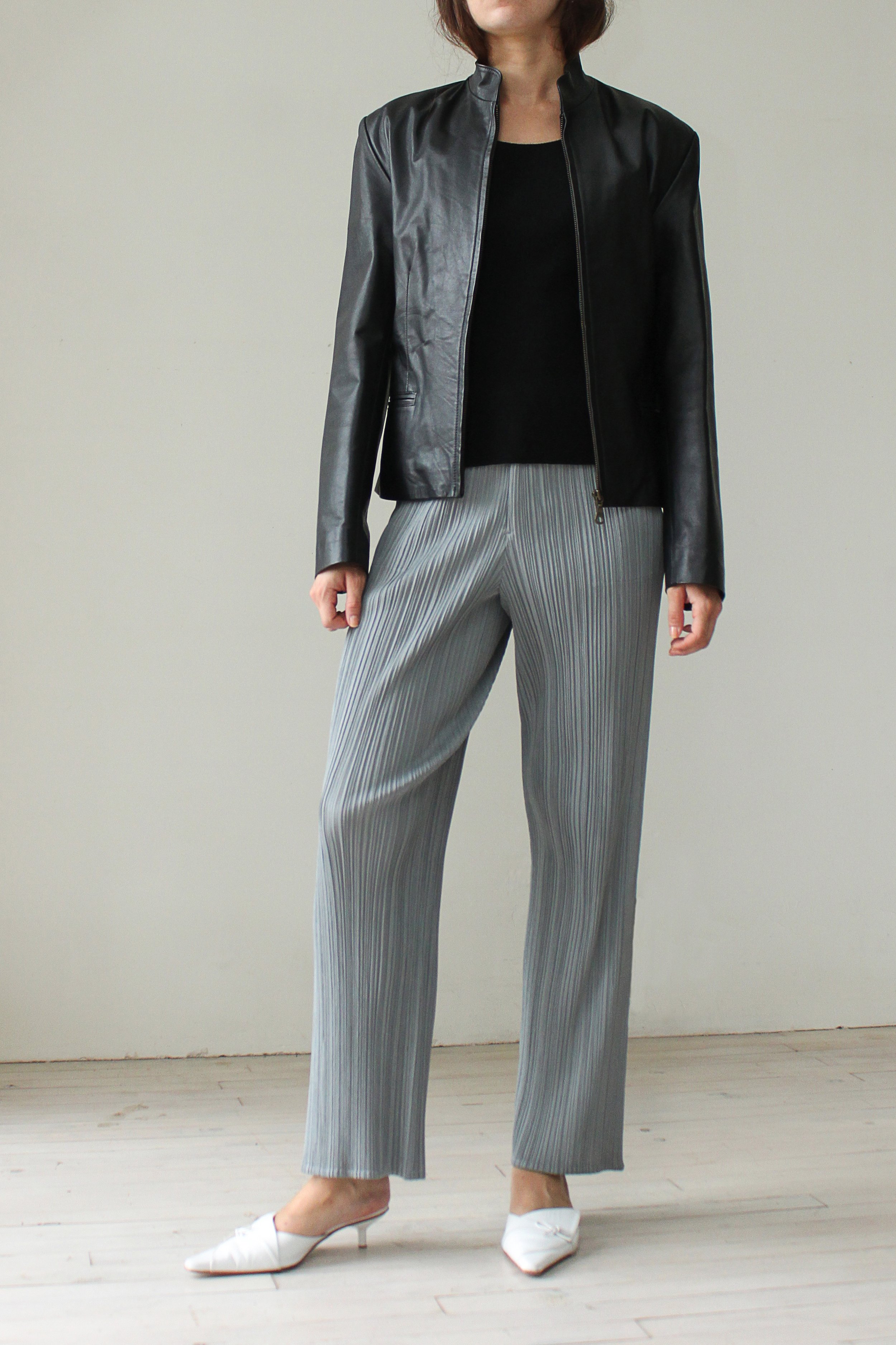 Issey Miyake Pleats Please zipped pants — Bonsergent Studio
