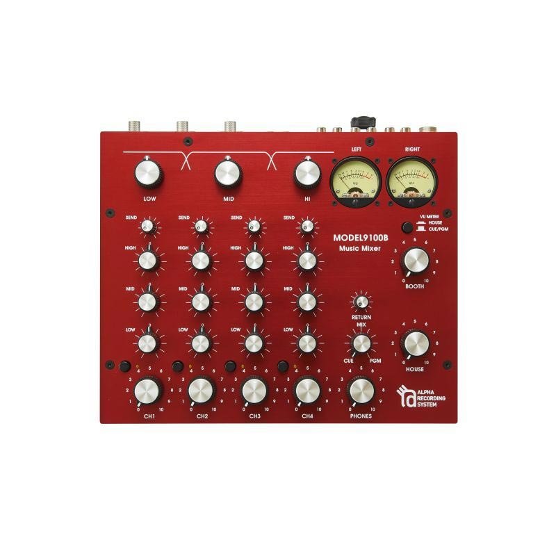 Alpha Recording System ARS 9100B Mixer (Red) — Dope Jams