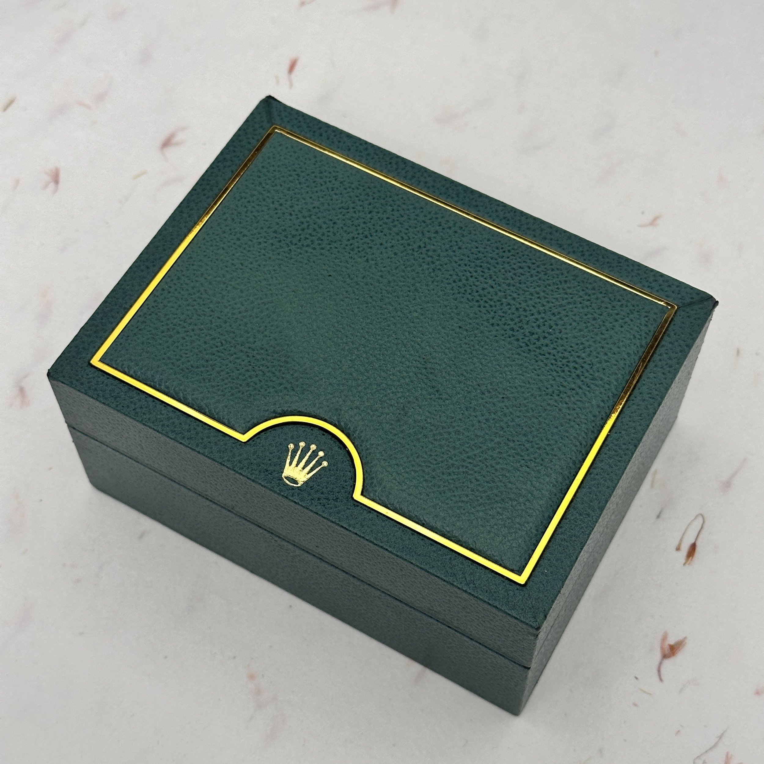 Rolex Vintage Presentation Case 64.00.01 – Forest Green & Gold