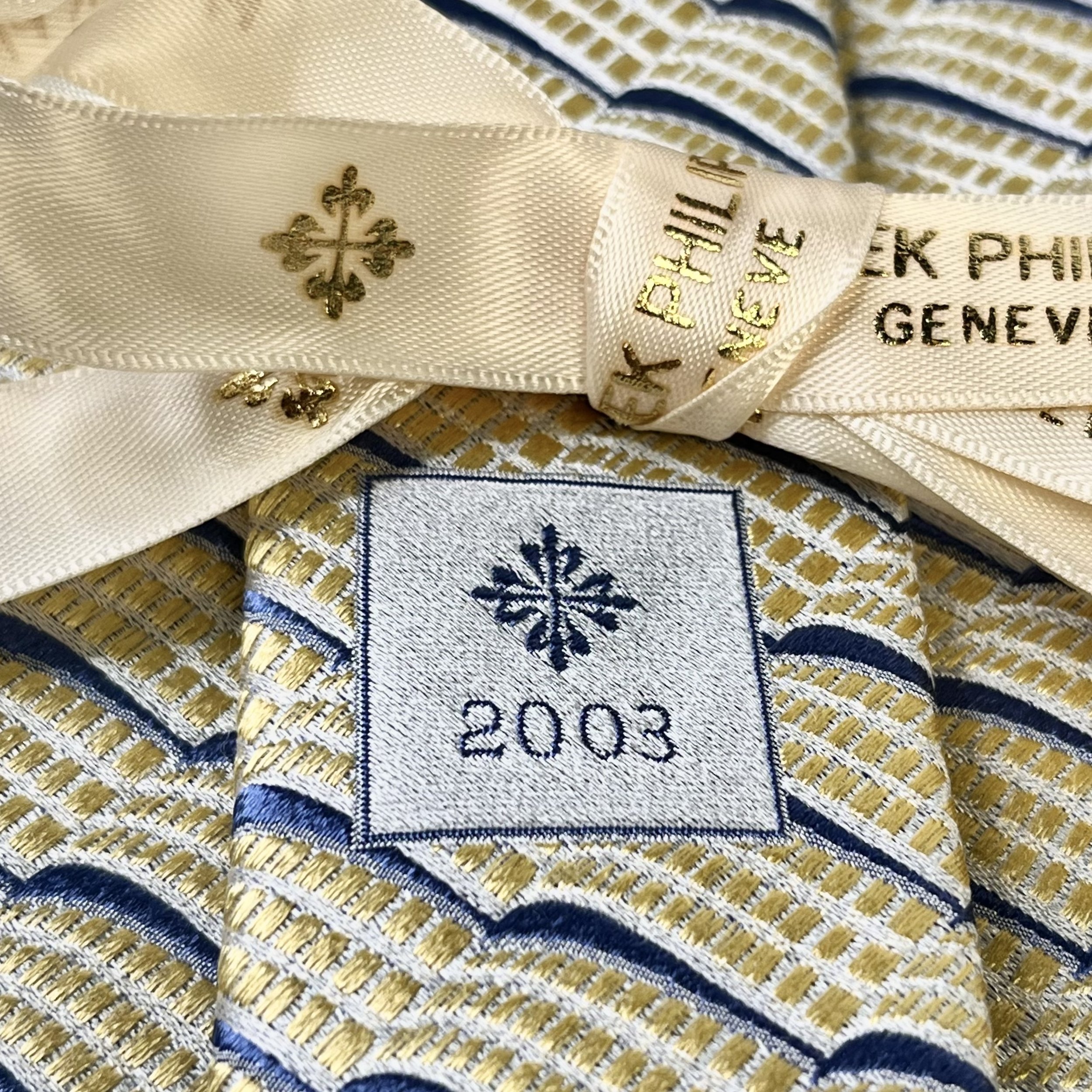 Patek Philippe x Ermenegildo Zegna 2003 Limited Edition Silk Tie