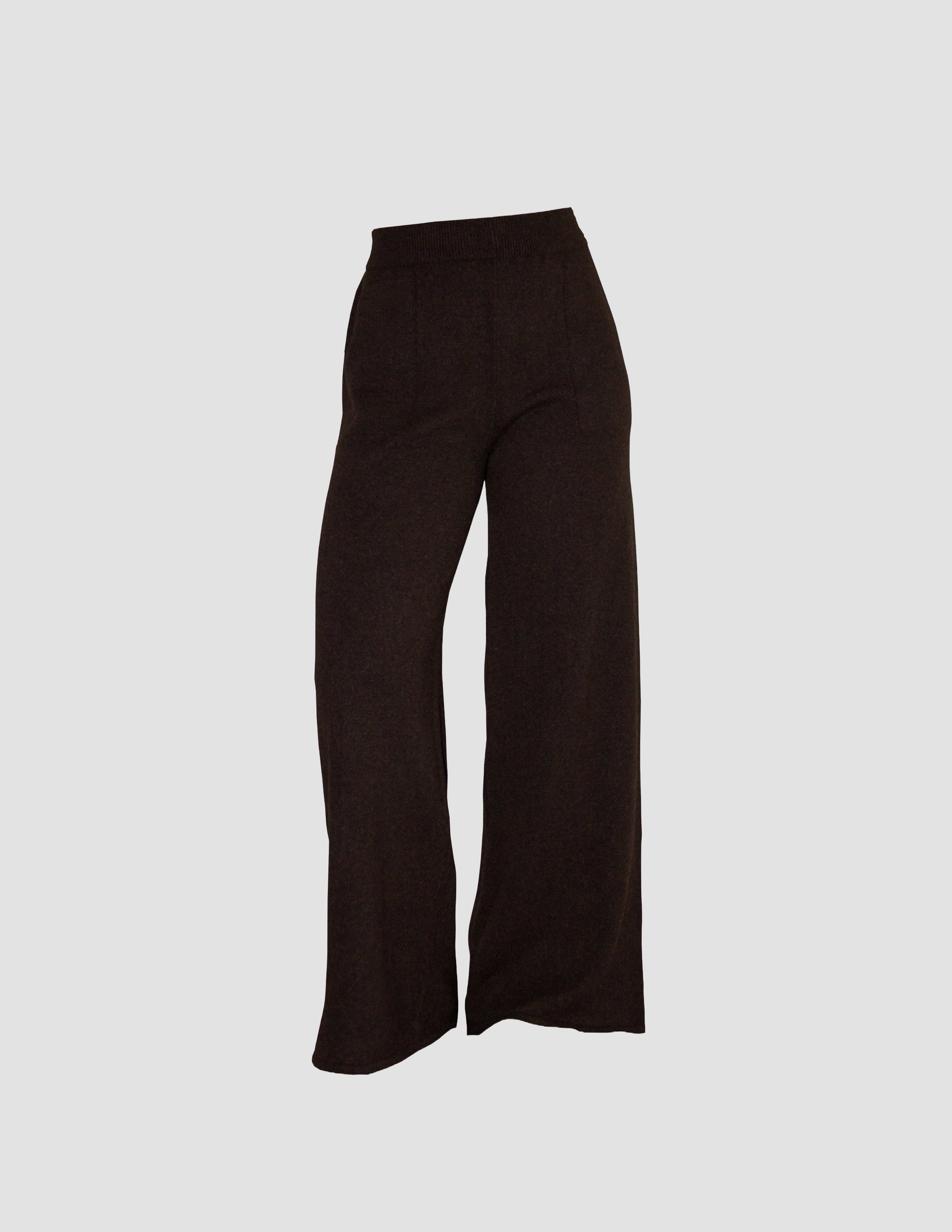HIO Berlin Hand of Origin sheep wool wide leg pants in navy