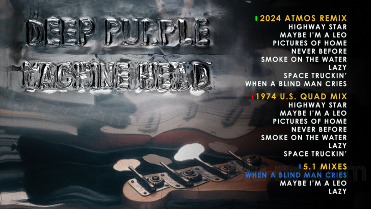 Deep Purple: Machine Head Blu-ray (50th Anniversary Deluxe Edition)