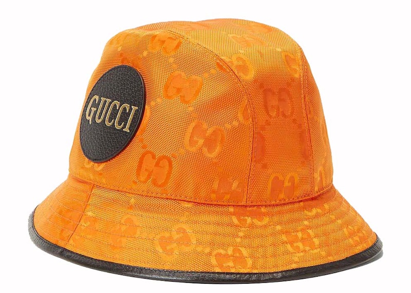 Gucci Off The Grid Bucket Hat Orange/Black Men's - US