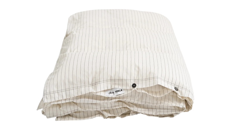 Stussy Tekla Percale Duvet Cover Hand Drawn Stripes - SS25 - US