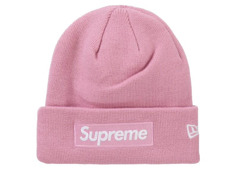 Supreme New Era Box Logo Beanie (FW24) Dusty Pink - FW24 - US