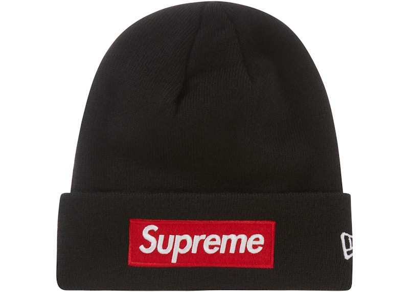 Supreme New Era Box Logo Beanie (FW22) Black - FW22 - US