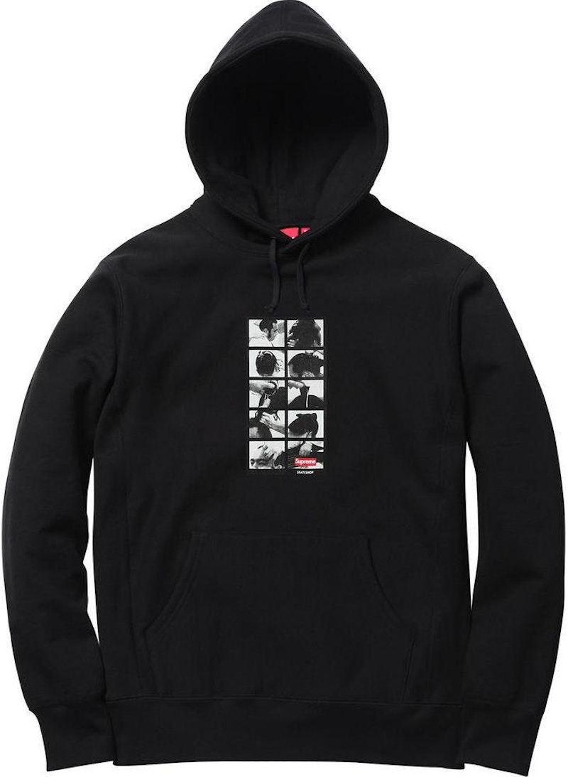 Supreme Sumo Hooded Sweatshirt Black Men's - FW16 - US