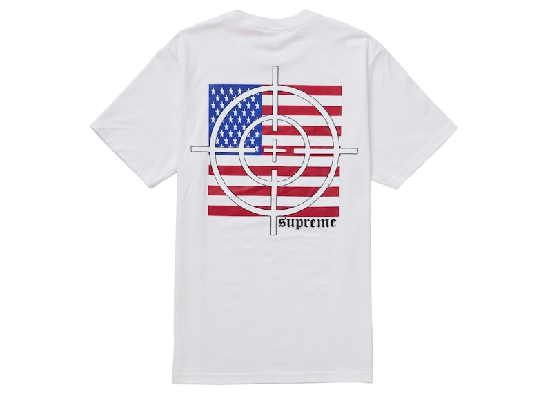 Supreme-Target-Tee-White-