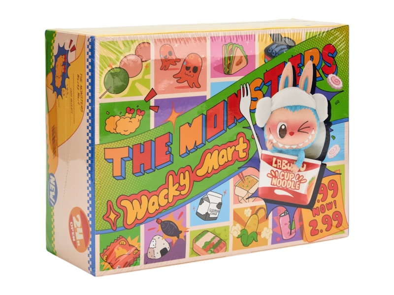 Pop Mart Labubu The Monsters Wacky Mart Series Figure Sealed Case
