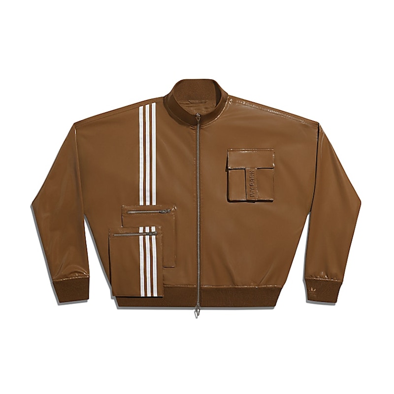 adidas Ivy Park Latex Track Jacket (All Gender) Wild Brown - SS21 - US