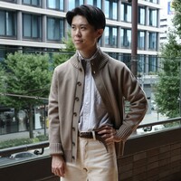 名品】スタンドカラーカーディガン | 読む、鎌倉シャツ
