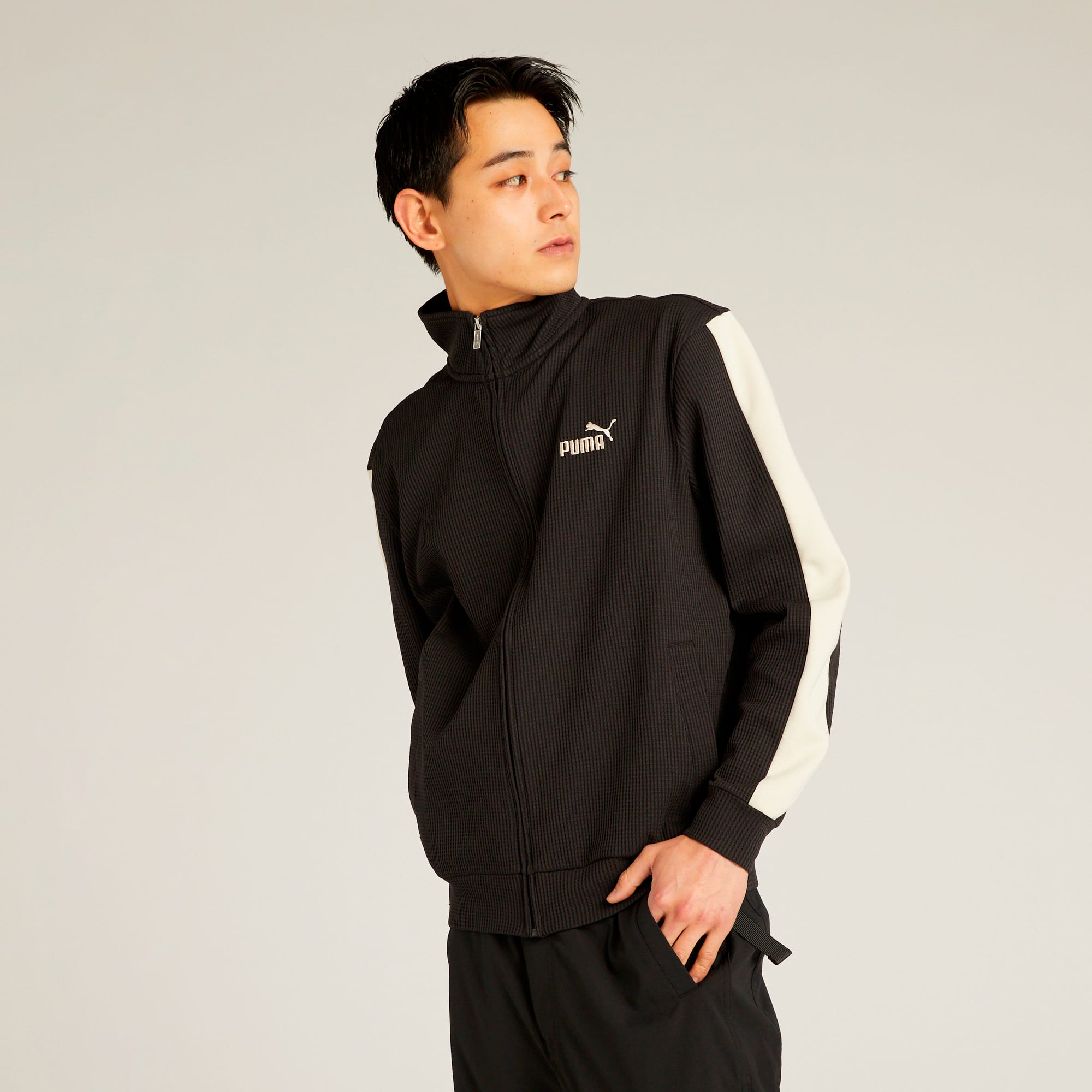 メンズ CORE HERITAGE ワッフル トラック ジャケット | PUMA 日本