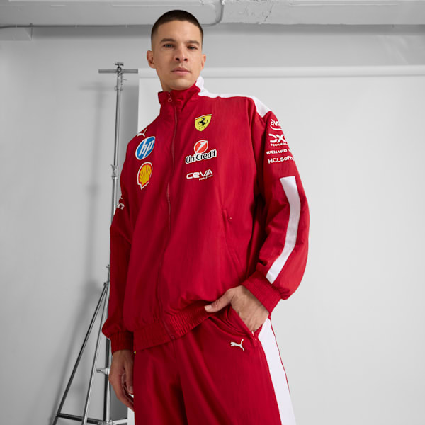 Scuderia Ferrari 2025 Drivers T7 Men's Oversized Jacket | PUMA