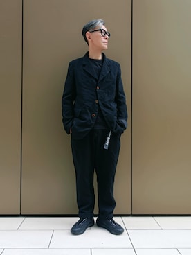 COMME des GARCONS HOMME DEUXのセットアップを使った人気ファッション