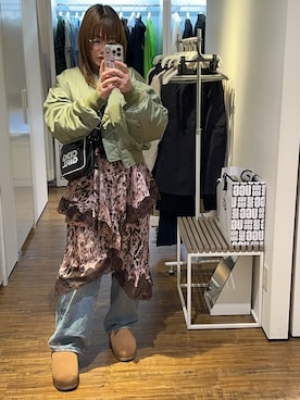 Acne StudiosのMA-1を使った人気ファッションコーディネート - WEAR