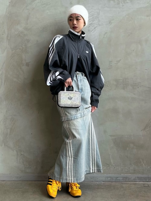 adidas（アディダス） デニムスカート Adilenium シーズン 3 3-In-1