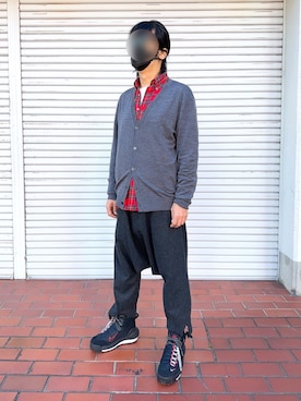 COMME des GARCONS HOMME PLUSのアイテムを使った「サルエルパンツ」の