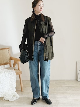 Barbour/バブアー 別注 BEDALE VEST/ビデイル ベストを使った人気