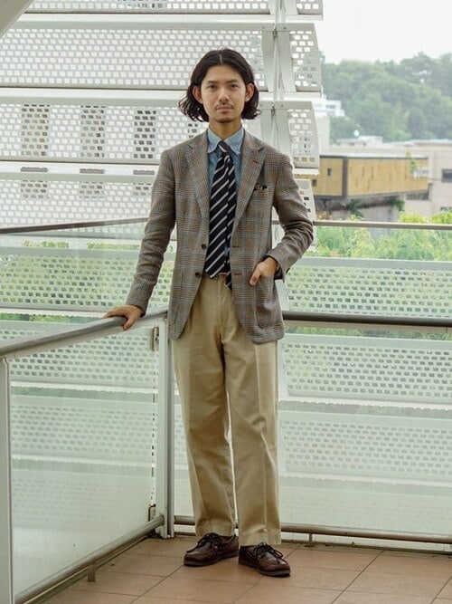 BEAMS MENBEAMS Fさんのモカシン/デッキシューズを使った