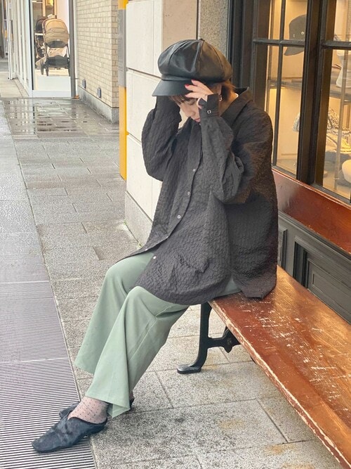 CA4LA（カシラ）の「ALL LEATHER CORDEL 6（キャスケット）」 - WEAR