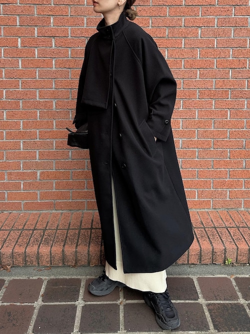 セール】【ZOZO限定】ウールライクスタンドカラーロングコート（その他