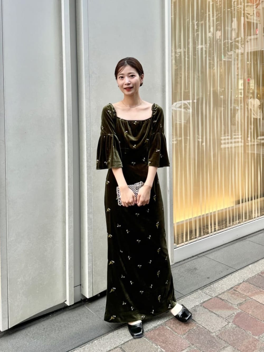 Kastane（カスタネ）の「【11.2(土)12:00発売】velour bell sleeve