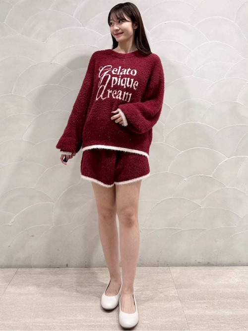 セール】ラメフェザープルオーバー（ルームウェア/パジャマ）｜gelato