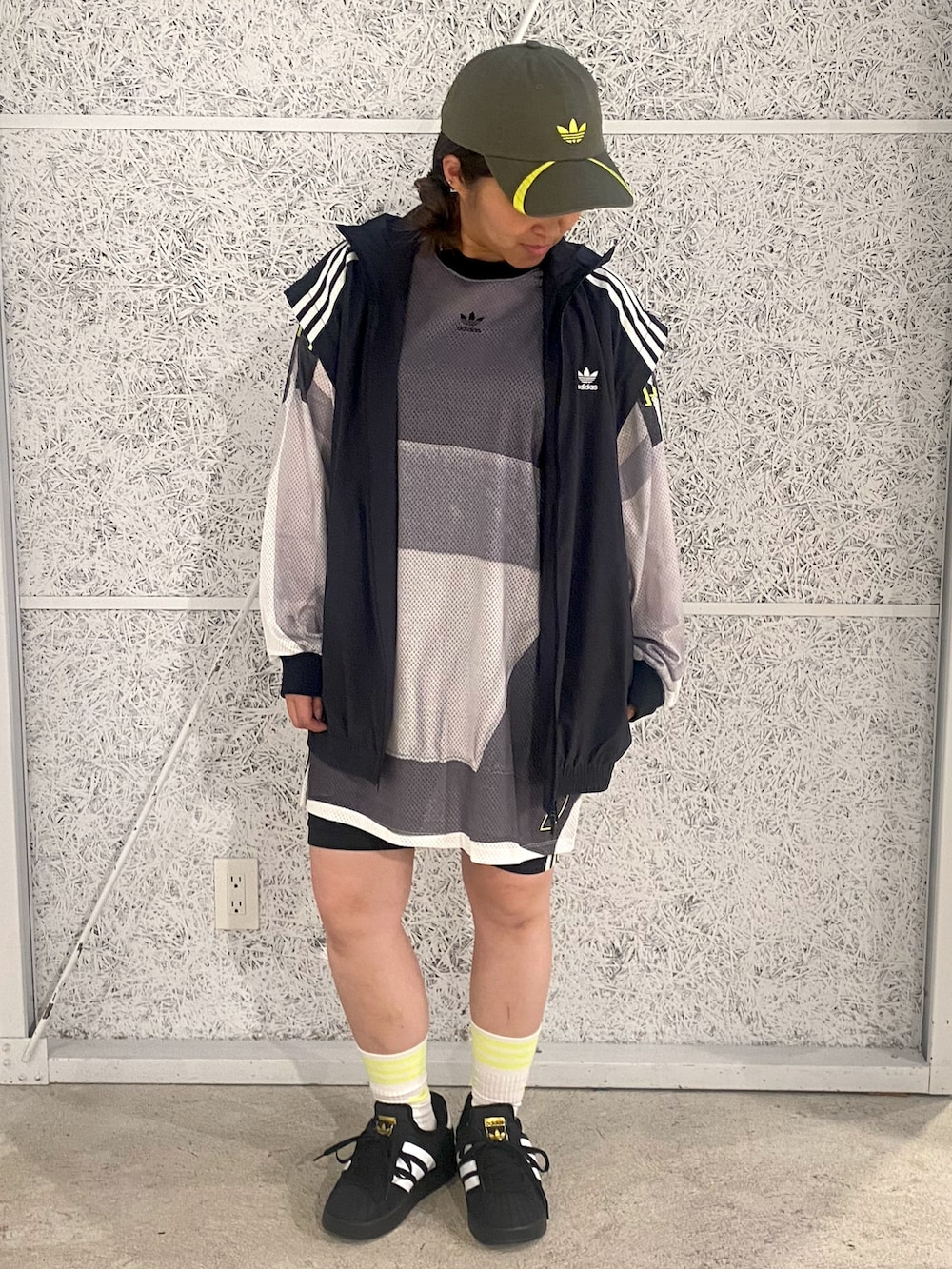 Adilenium シーズン 2 オーバーサイズ ジップオフトラックトップ