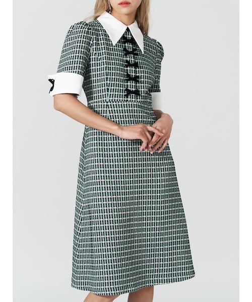PAMEO POSE（パメオポーズ）の「Black Bow Dress（ワンピース）」 - WEAR