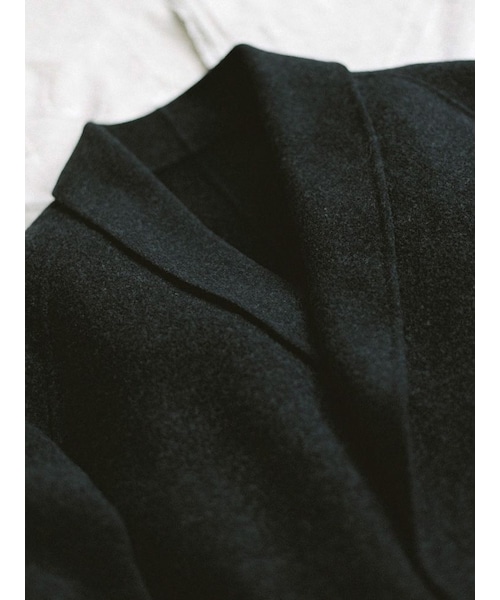 LIDNM（リドム）の「SHAWL COLLAR REVER COAT（その他アウター）」 - WEAR