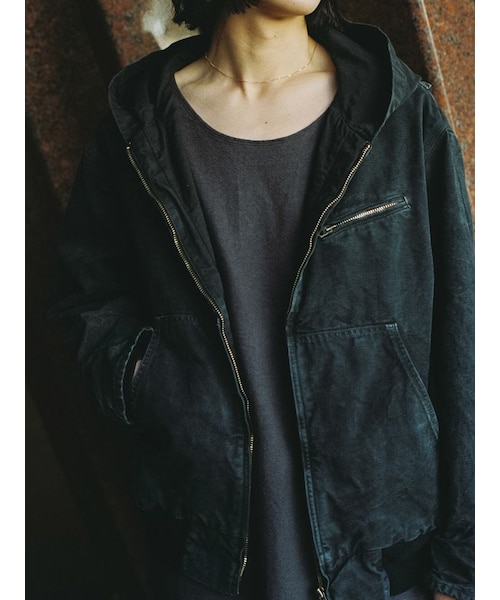 LIDNM（リドム）の「CRACK WASHED ACTIVE JACKET（ブルゾン）」 - WEAR