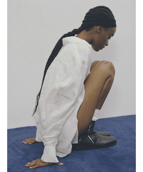 Llife（ライフ）の「Llife SLIGHT SQUARE ZIP BOOTS（ブーツ）」 - WEAR