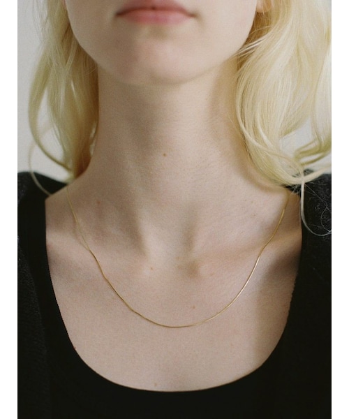 Llife（ライフ）の「Llife RIPPLE LONG NECKLACE（ネックレス）」 - WEAR