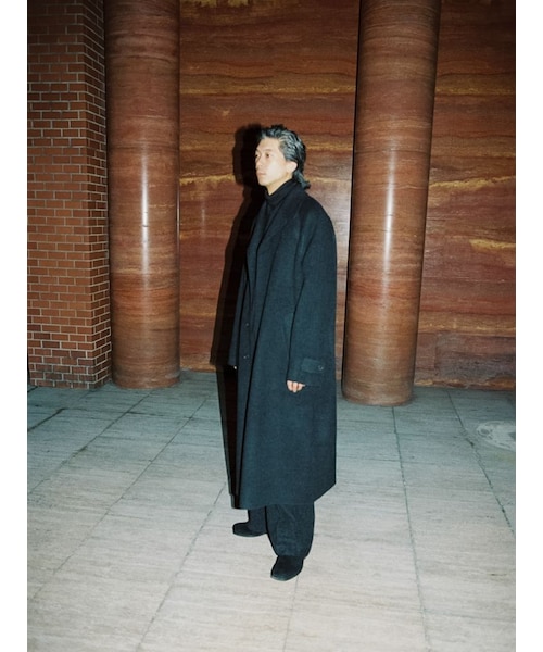 LIDNM（リドム）の「STRECCAN REVER COAT（チェスターコート）」 - WEAR