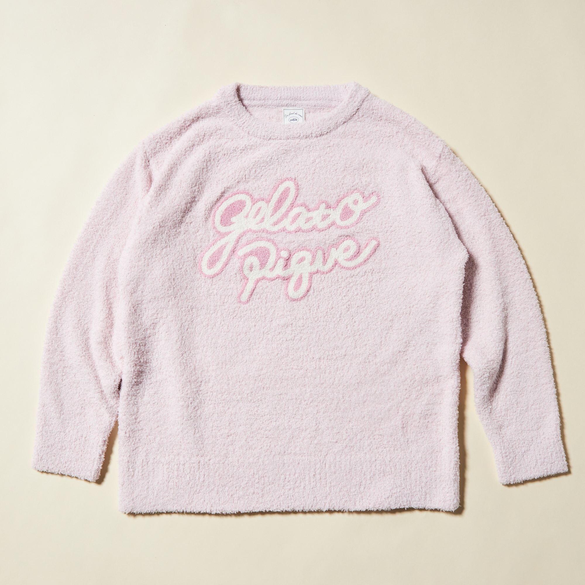WOMEN】ベビモコさがらロゴプルオーバー | gelato pique（ジェラート