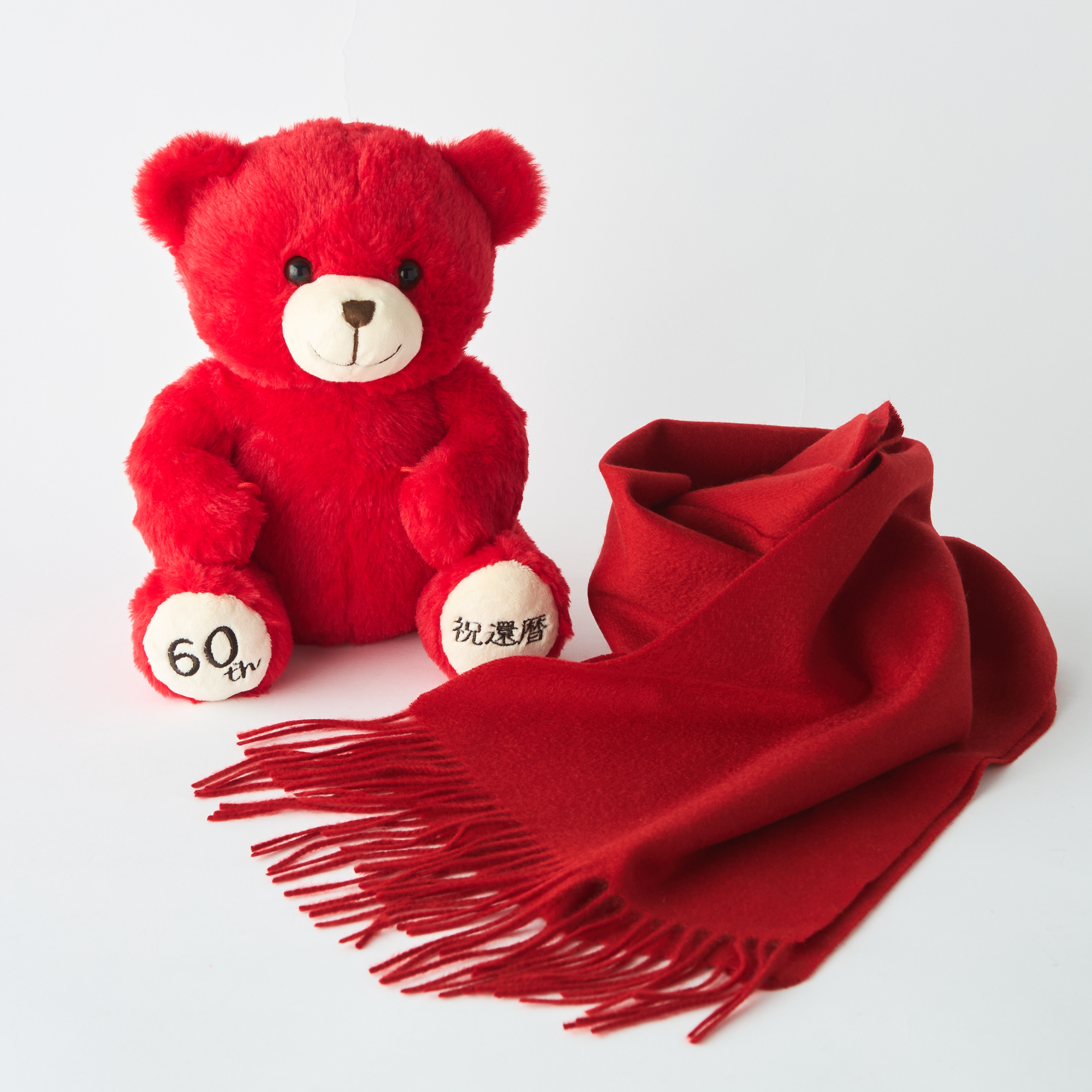 名入れ/クリスマス限定ボックス付】カシミヤ100%マフラー&選べるミス