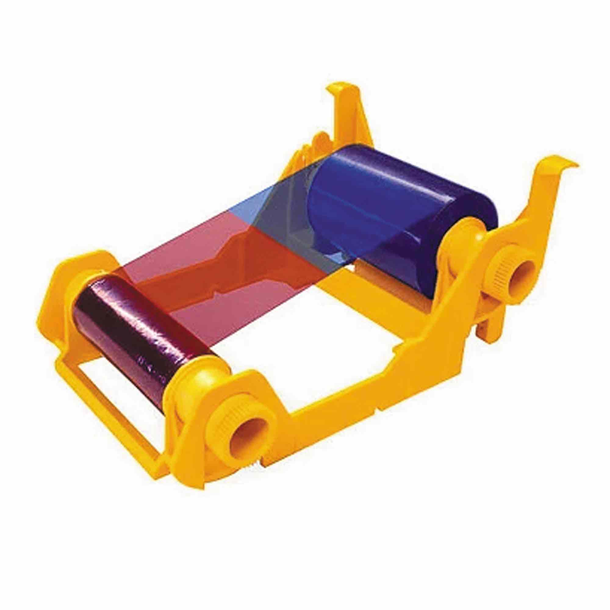 Ribbon Zebra 800033-840 YMCKO - 200 impressões p/ ZXP 3-ZXP 3-Rei