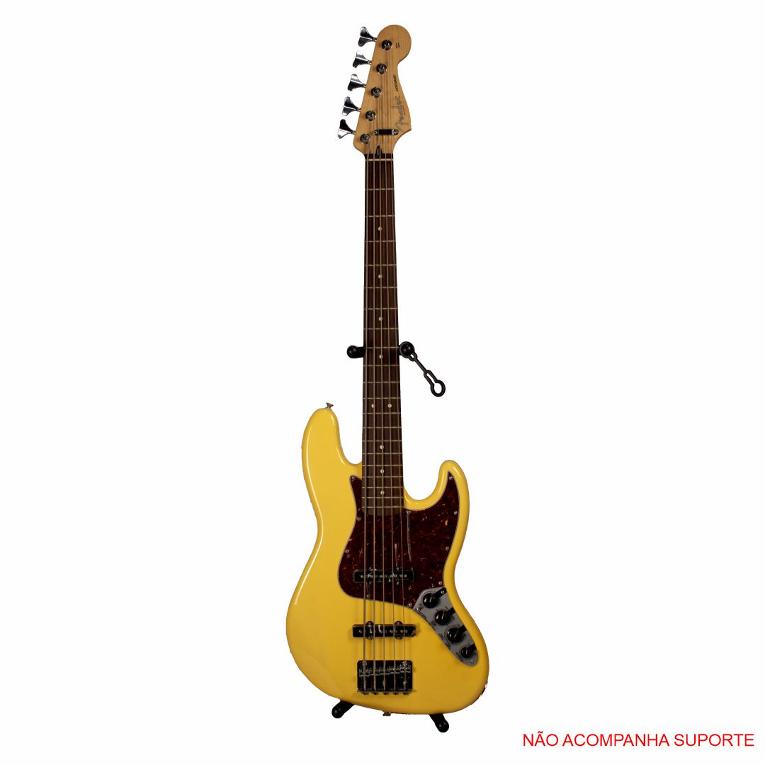 Contra-Baixo Fender Deluxe Active V Jazz Bass 5 Cordas Vintage