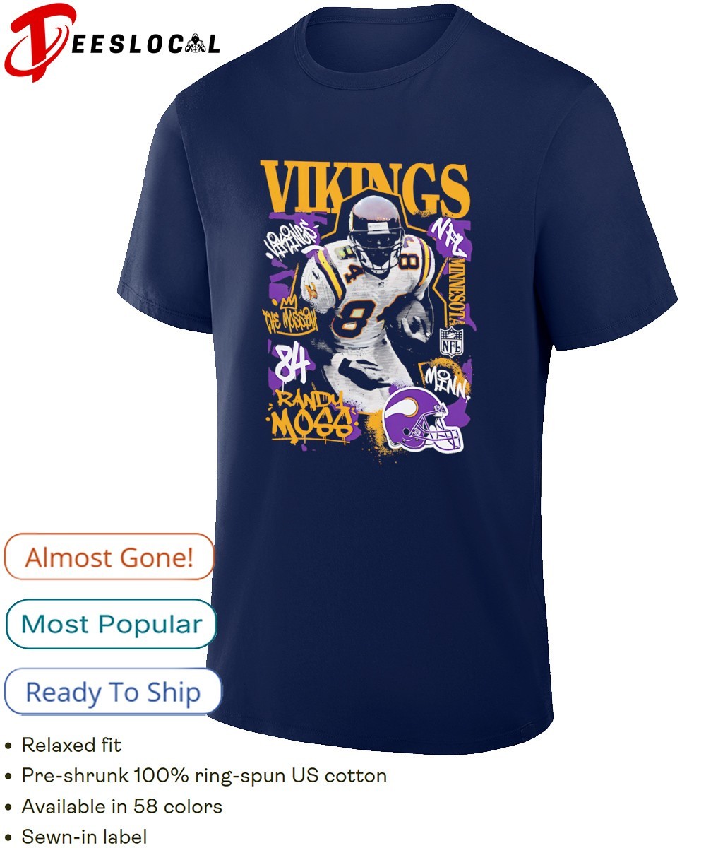 Randy Moss Minnesota Vikings football NFL shirt, hoodie, sweater