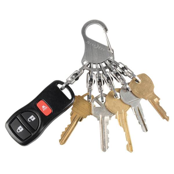 Nite Ize Key Holder with Locking Carabiners KLK-11-R3 - The Home Depot