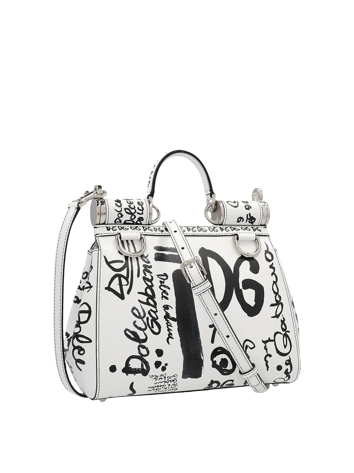 Dolce & Gabbana Logo handbag - White - Women|BB7018AD455HWSAN