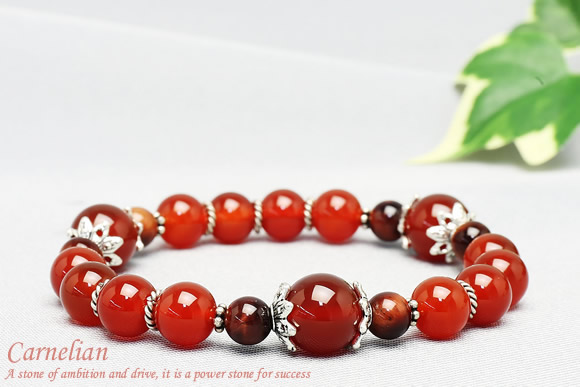 レッドタイガーアイ ブレスレット ｜天然石通販の4976堂