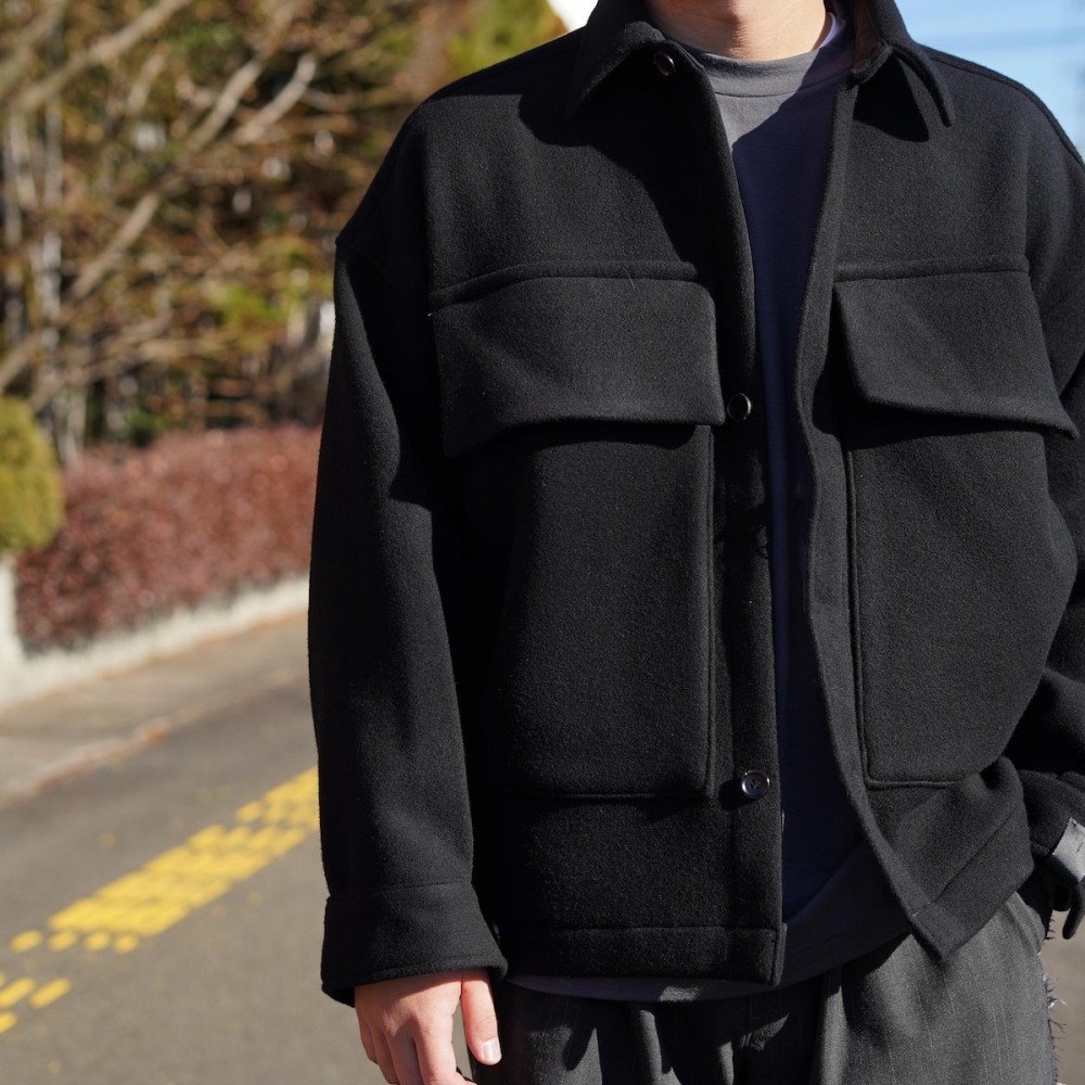 N.HOOLYWOOD のラストは暖かなシャツブルゾン。 | 1989 Men's Blog