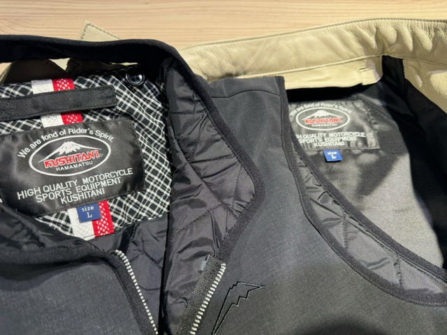 入荷速報≪2024年FW新作≫K-1355 MIDインナーベスト：が入荷いたしまし