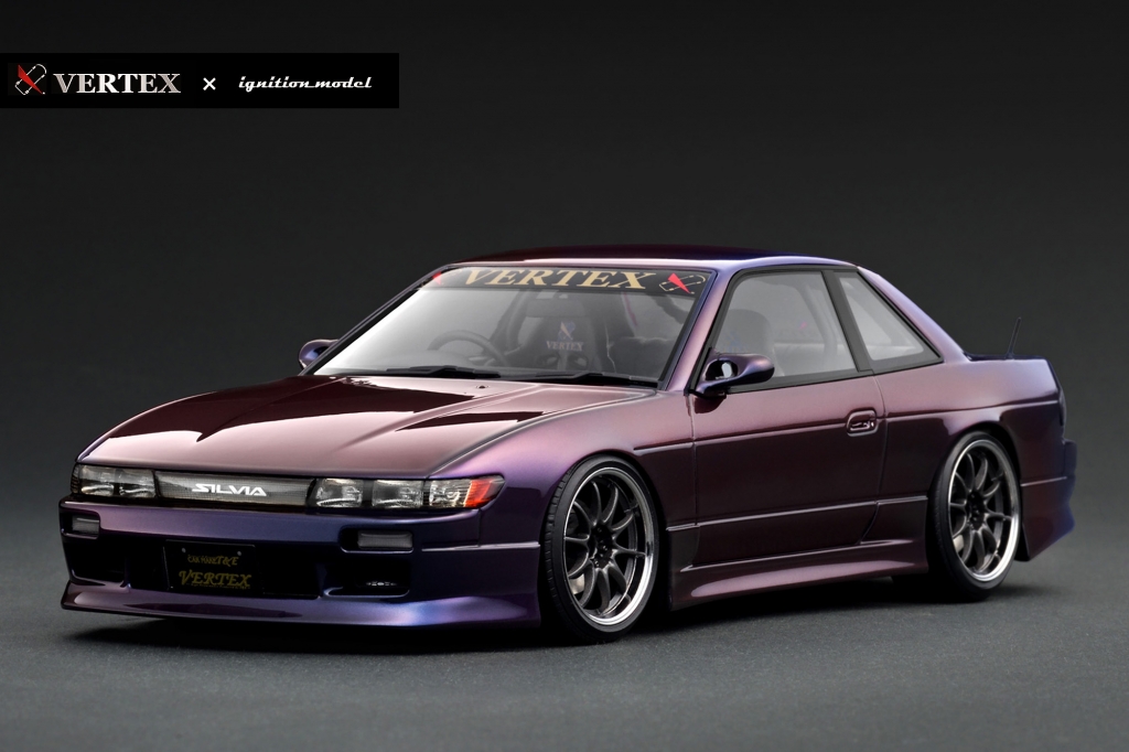 ご予約受付中：1/18スケール 新規型「VERTEX シルビア(S13