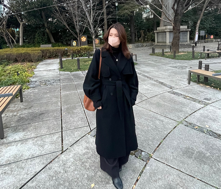 秋冬】「PUBLIC TOKYO」のオーバーヨークコート#ファッション部の最愛