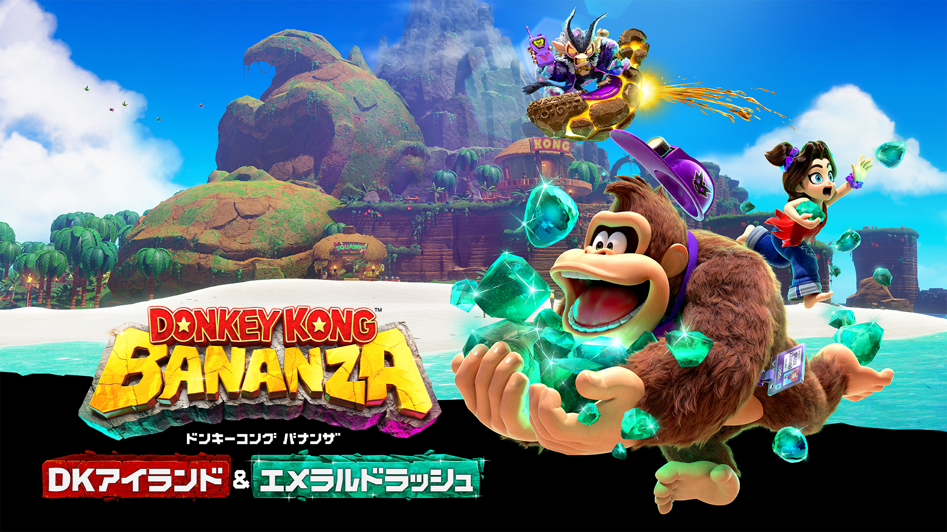Nintendo Switch 2 ソフト『ドンキーコング バナンザ』の有料追加