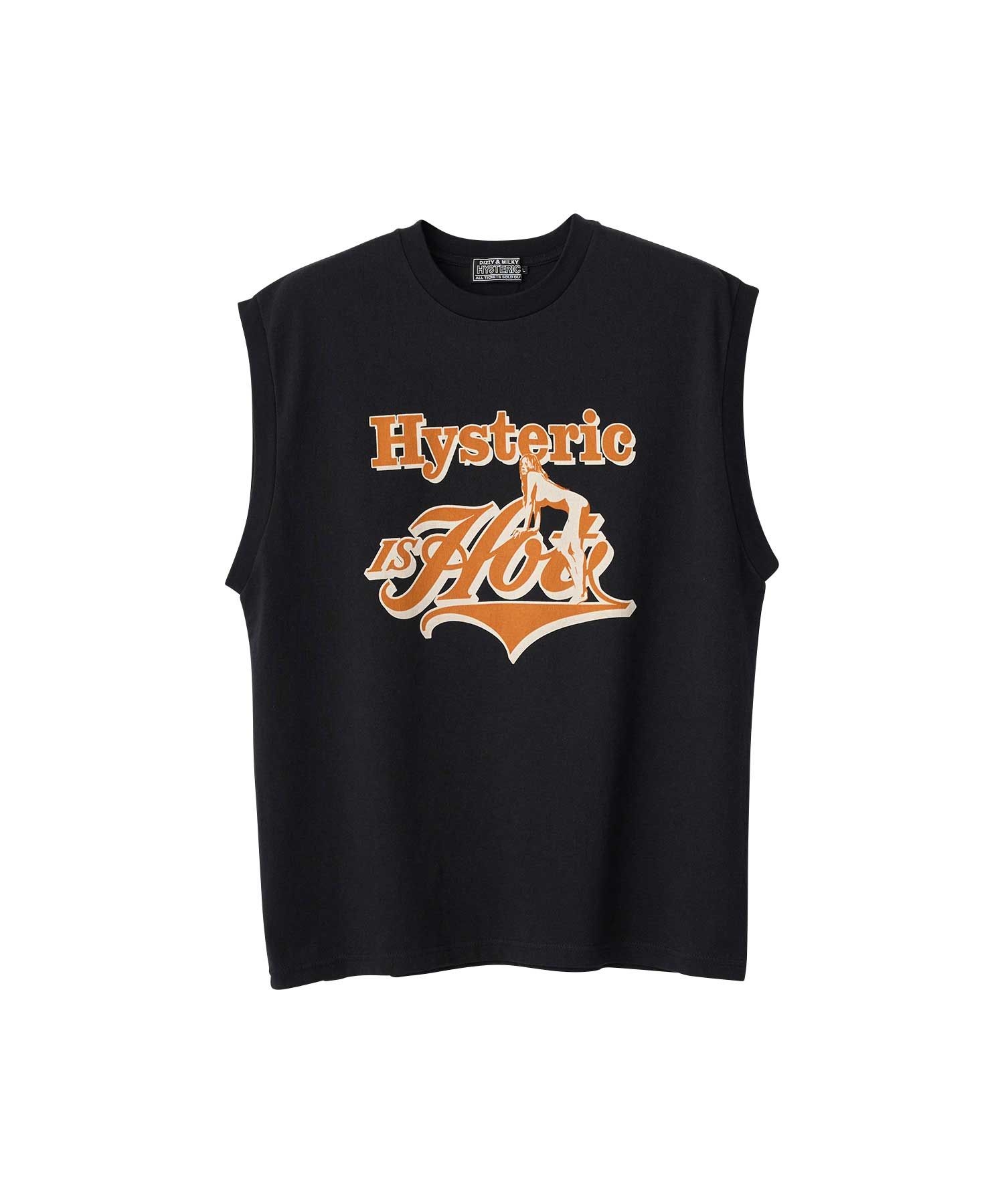 HYSTERIC IS HOT ノースリーブTシャツ|HYSTERIC GLAMOUR MEN