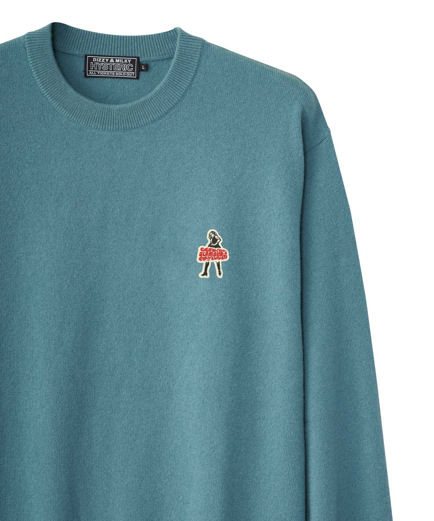 VIXEN GIRLワッペン セーター|HYSTERIC GLAMOUR MEN | HYSTERIC