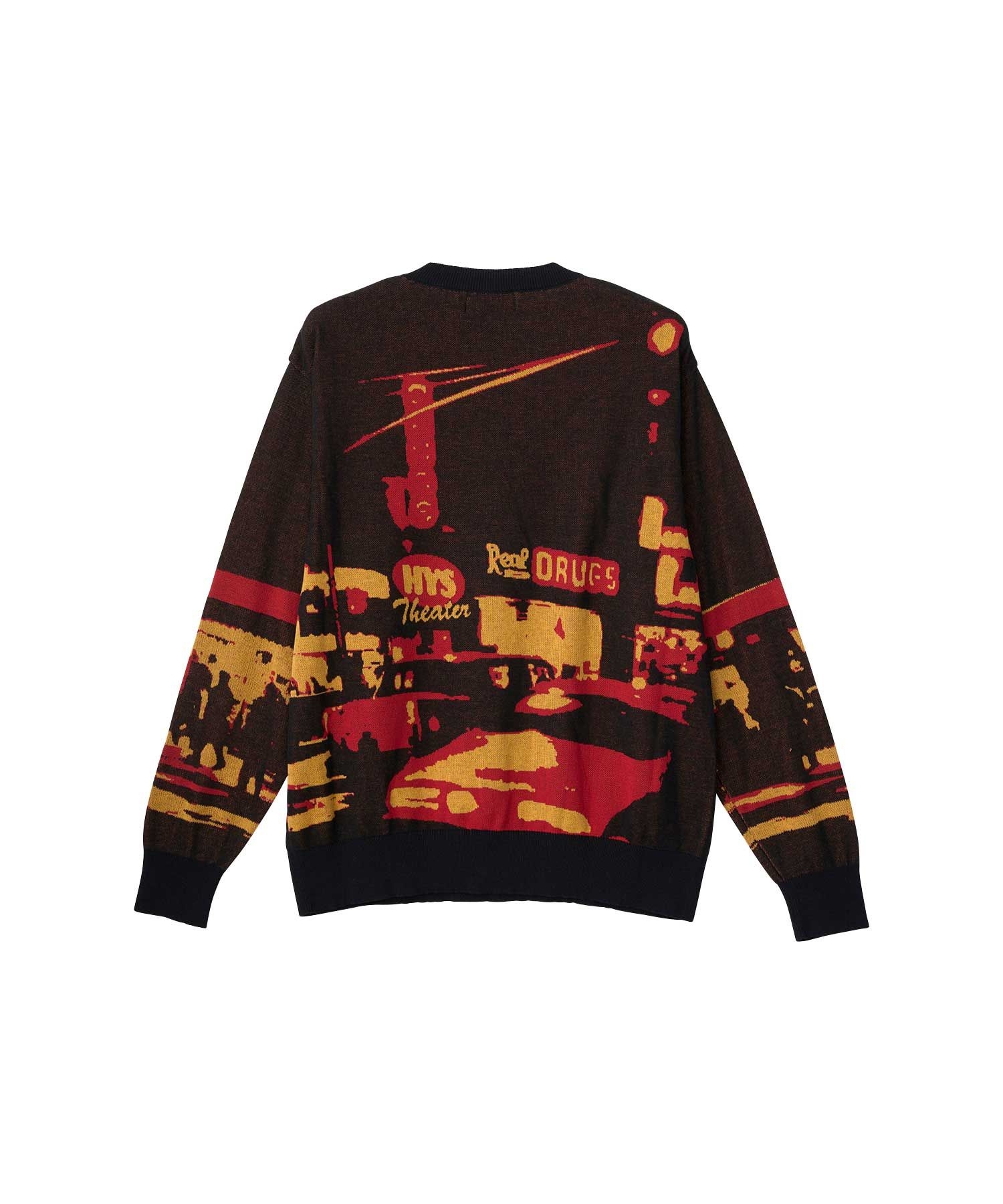 EAST VILLAGE 75ジャカード セーター|HYSTERIC GLAMOUR MEN | HYSTERIC
